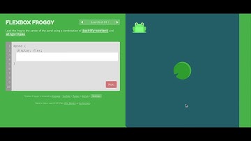 CSS Flexbox with Flexbox Froggy! | Complete 24 Challenges