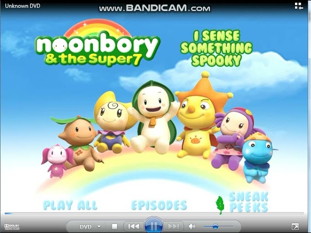 Noonbory I Sense Something SPOOKY DVD Menu - YouTube