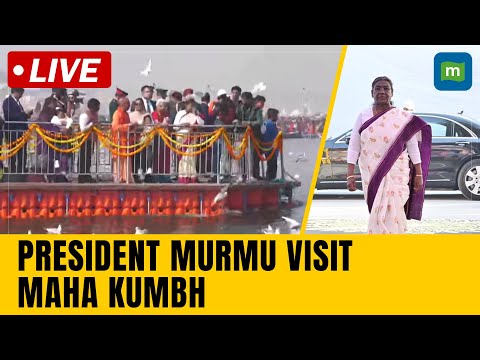 LIVE: President Murmu visit Maha Kumbh, Takes Holy Dip at Sangam | Prayagraj |India | Hindu festival Episode cover
