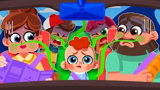 Let's Go on a Trip Song 🚌 | Poo Poo Song💩 | Diaper Song | Funny Kids Songs Comy Zomy