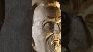 Carving a Forgotten King #woodcarving