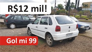 Vale A Pena Comprar Um Vw Gol Bola 1999 Por R12000?