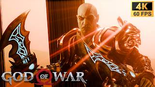 God of War 2018 | God Armor Divine Retribution Remake 3| Gameplay 4K HDR 60Fps