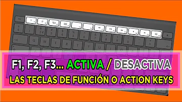 ¿Cómo activo las teclas de función en los ajustes?