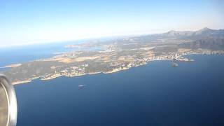 Mallorca wunderschöner Landeanflug 2012 Teil 5