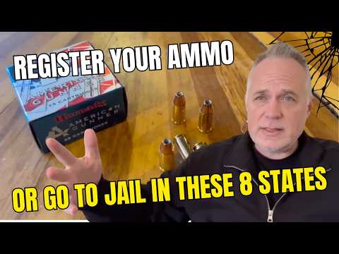 You NOW Have To Register Your Ammo Or Go To PRISON If You Live In THESE 8 States!