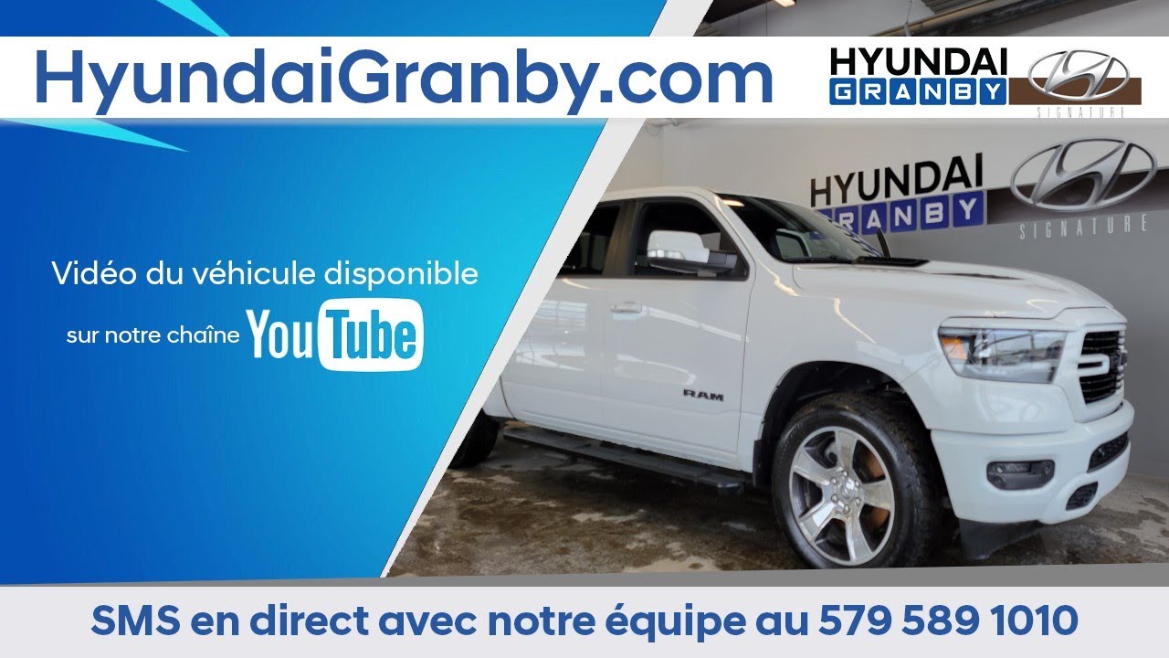 F2160 RAM 1500 S 2020 - Hyundai Granby -