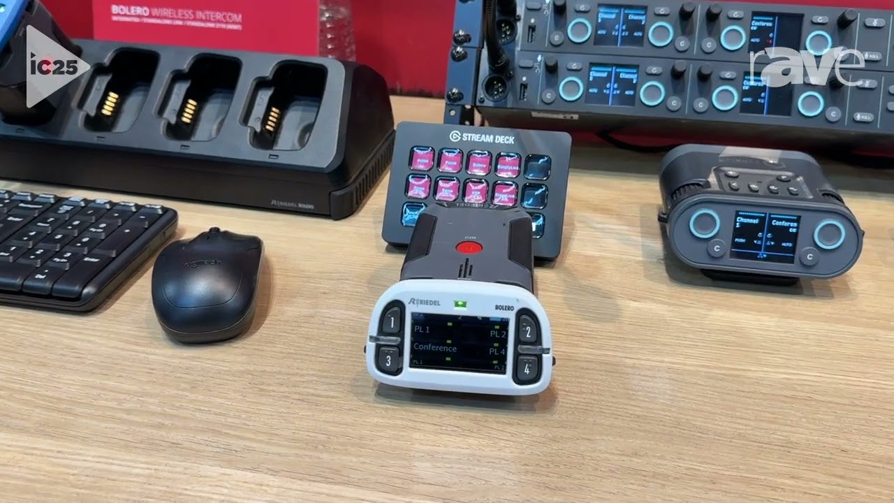 InfoComm 2025: Riedel Communications Shows Bolero Wireless Intercom System and PunQtum Partyline Sys
