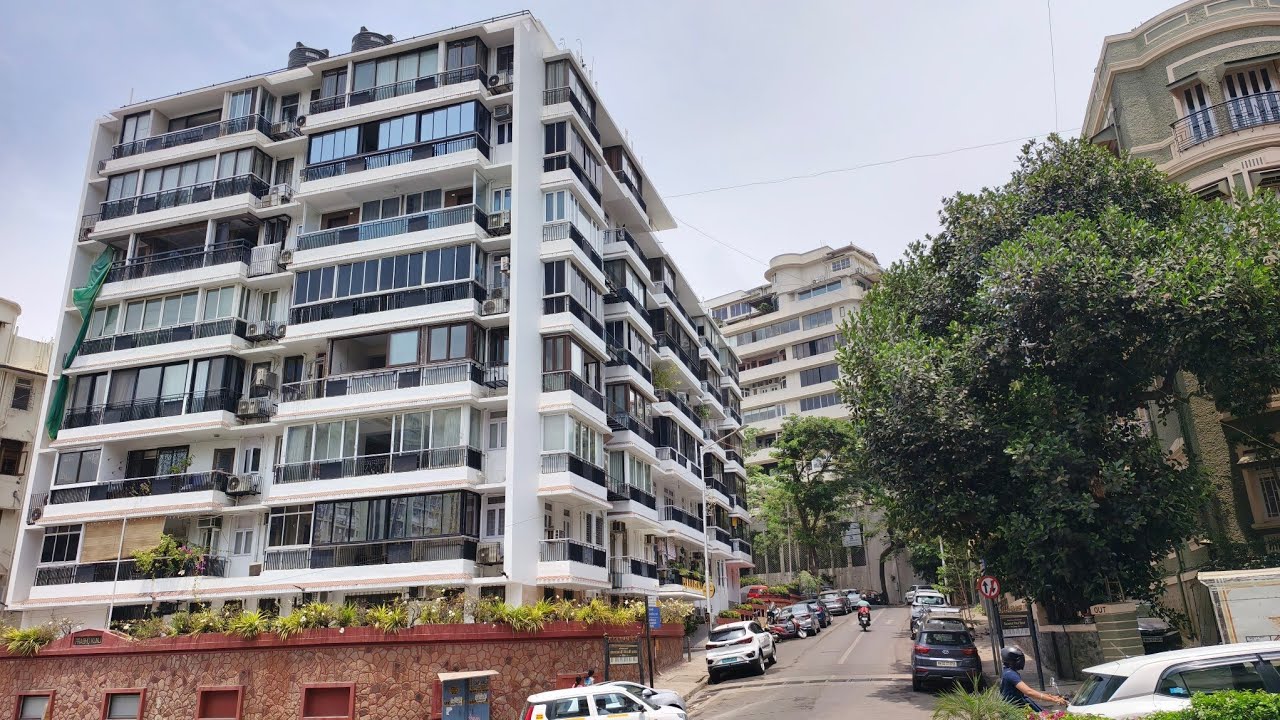 MUMBAI'S Billionaire's Row - Altamount Road | Carmichael Road Complete Walking Tour in 4K