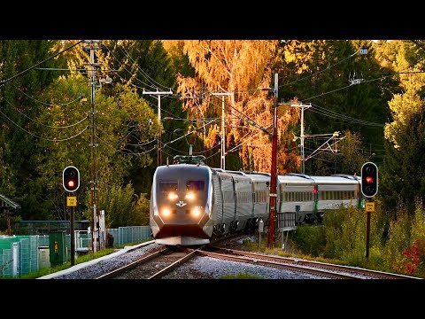 Diverted trains in Kolmården (Sweden) 2026