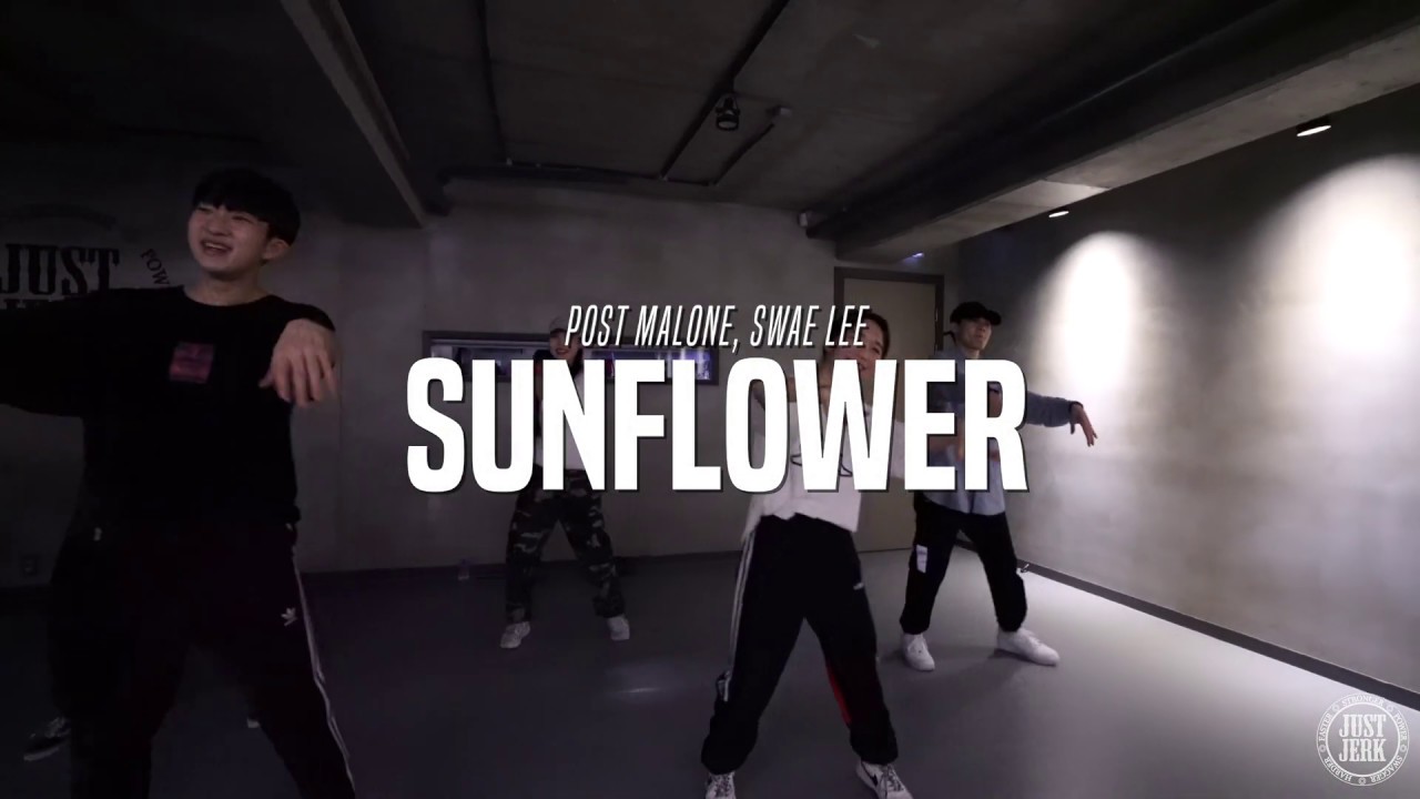 S.ONE Choreo Class | Sunflower - Post Malone, Swae Lee | Justjerk Dance Academy 춤추는곰돌