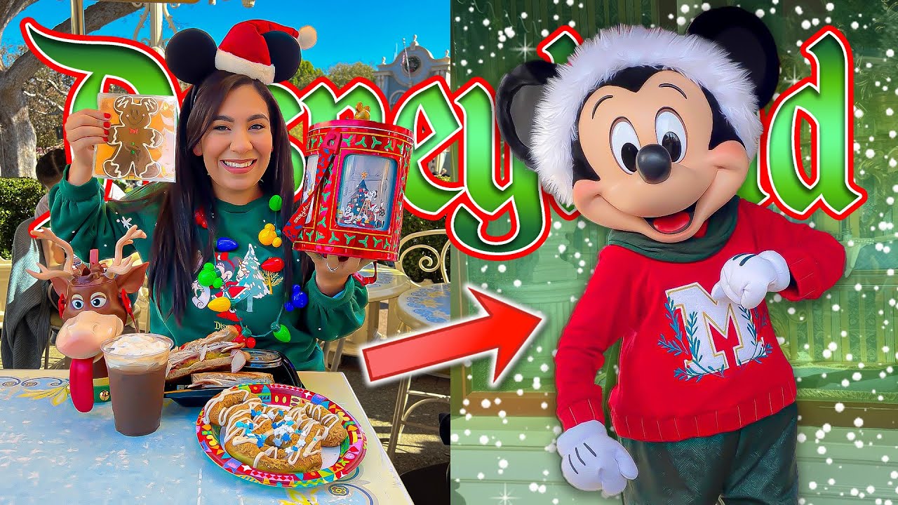 🎄 FUN Things To Do At DISNEYLAND During The CHRISTMAS Time! | Fun NEW Foods, Photo Ops + MUCH MORE!