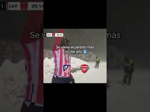 Video Atlético de Madrid vs Arsenal?. #parati #atleticomadrid #arsenal #futbol #uefachampionsleague