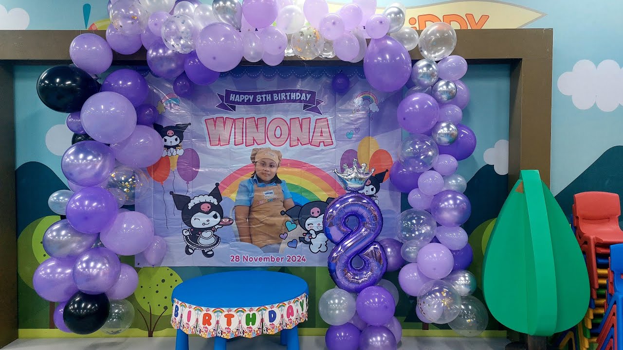 Winona Birthday 8th  at Happy Kiddy Mega Bekasi