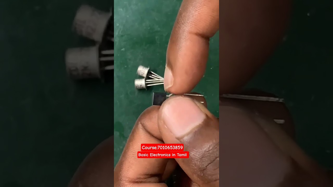 BASIC ELECTRONICS FOR BEGINNERS//CRYSTAL OSCILLATOR EXPLAINED IN TAMIL//CONNECTOR EXPLAIN IN TAMIL