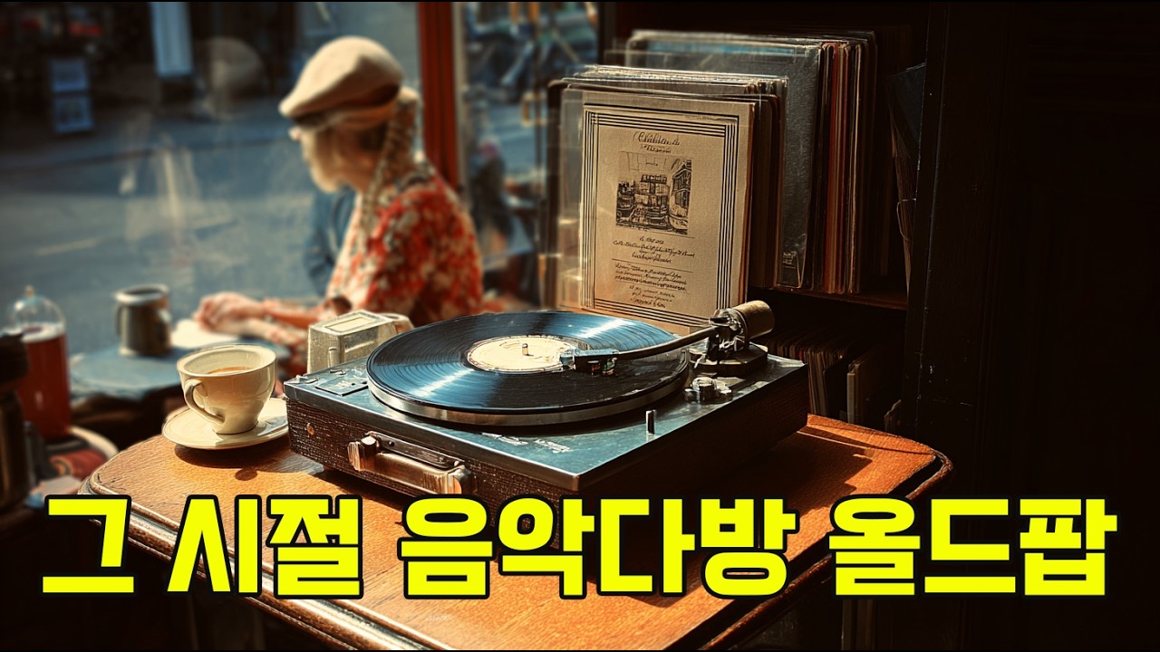 🎙️그 시절 음악다방에서 듣던 올드팝 모음🎵 | LP 감성 올드 팝송 플레이리스트