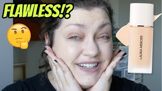 Laura Mercier Real Flawless Weightless Perfecting Foundation | WEEKLY WEAR: Oily Skin Review