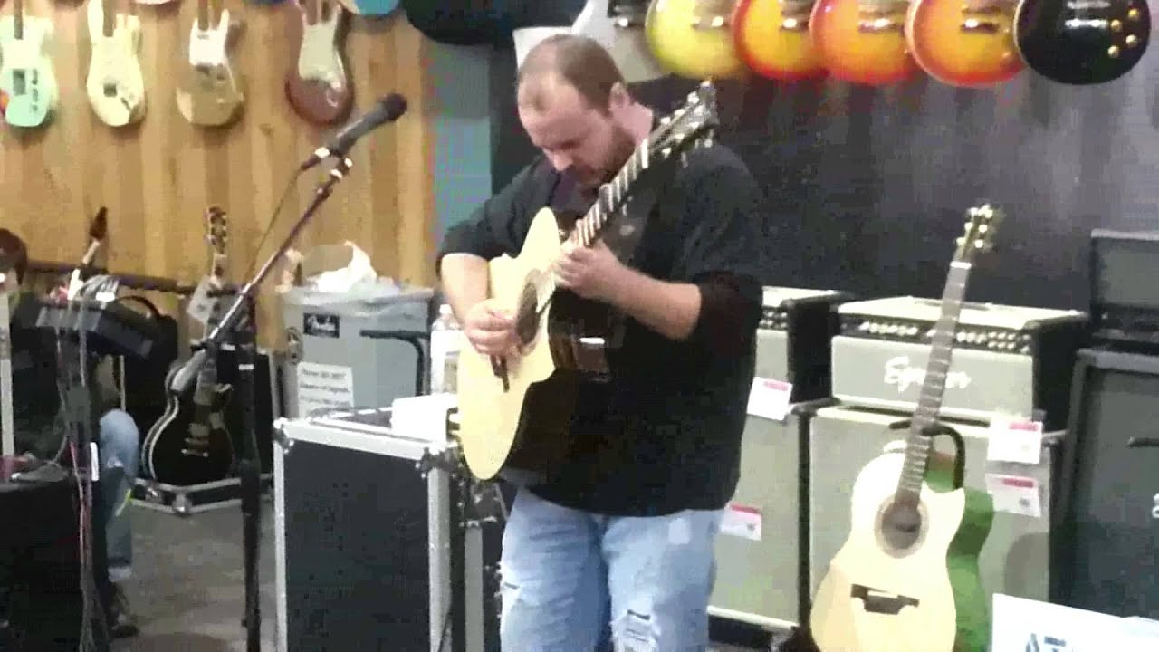 Andy McKee Rylynn Guitar Center Austin 2013 YouTube