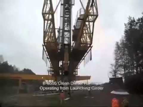 Berminghammer Clean Series Diesel Impact Hammer - YouTube