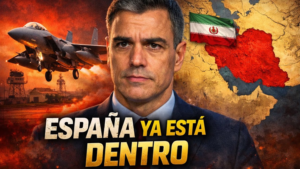 España entra en el CONFLICTO CON IRÁN… mientras Sánchez lo niega 📱