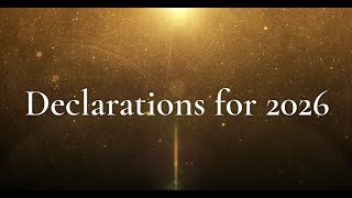 Declarations for 2026 Update