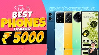 Top 5 Best Smartphone Under 5000 In April 2024 Best Entry-Level Phone Under 5000 In India 2024