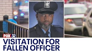 Visitation for fallen Oak Park police detective Allan Reddins