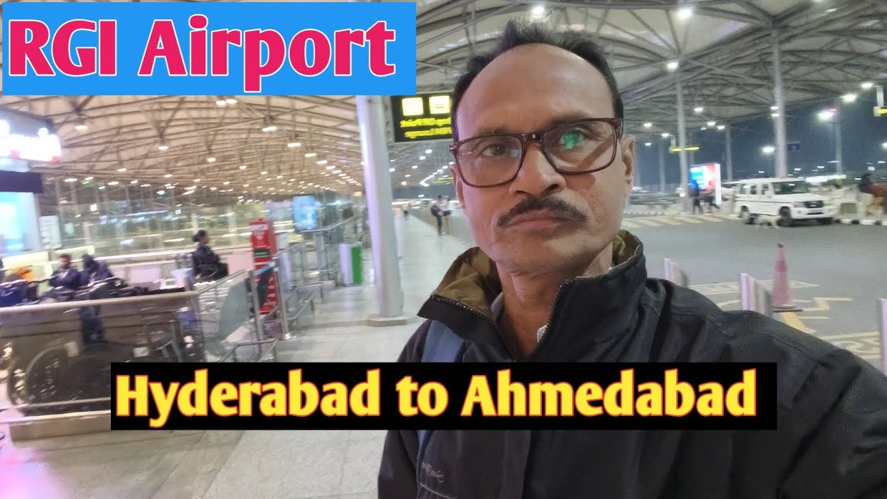 Hyderabad to Ahmedabad morning flight journey and bhavnagar gujrat tour