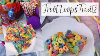 FROOT LOOP TREATS!!!