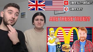 British Couple Reacts to Scottish Guy Debunks AMERICAN Stereotypes