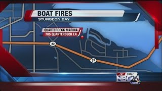 Sturgeon Bay Marina Fire Destroys Three Boats