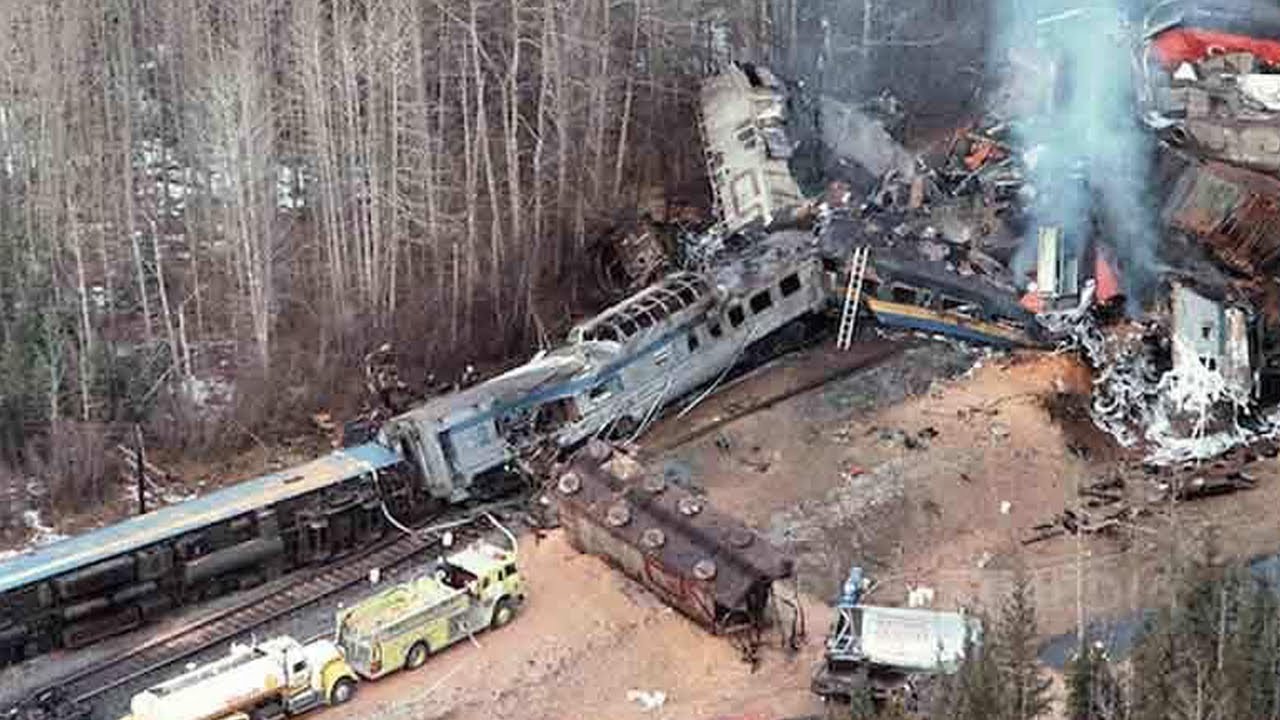 Worst Train Crash in Canada's History... Hinton, Alberta