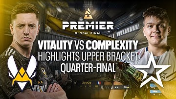 VITALITY VS COMPLEXITY - Highlights Upper bracket quarter-final Blast Premier Global Final 2020