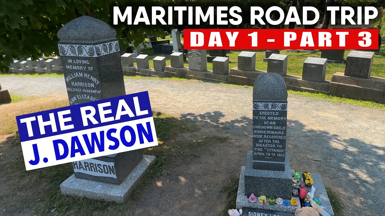 Могилы Титаника (Фэрвью-Лоун) и могила Реала Дж. Доусона | Маршрут автопутешествия по восточному ...