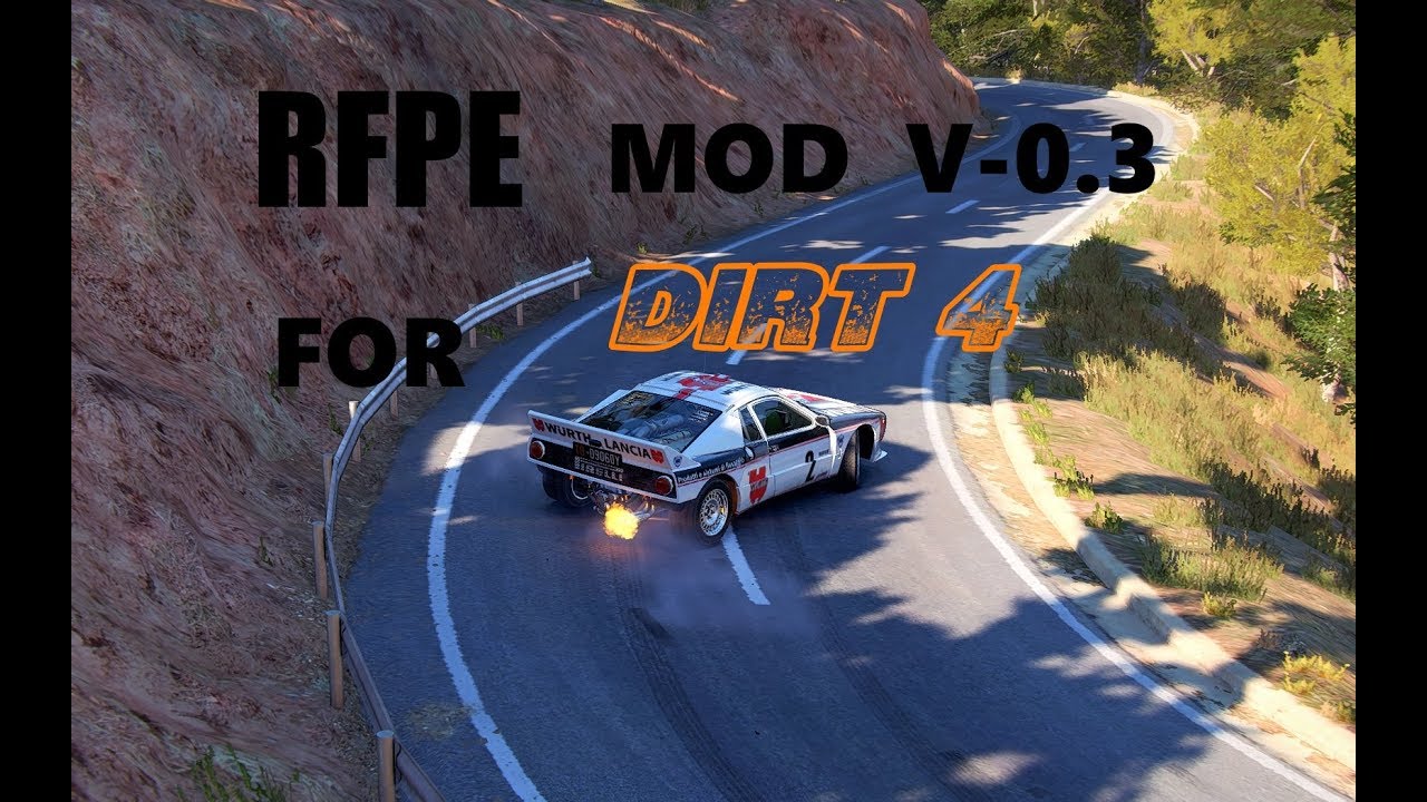 DIRT 4- RFPE Mod V0.3 "Lancia 037 Evo 2"