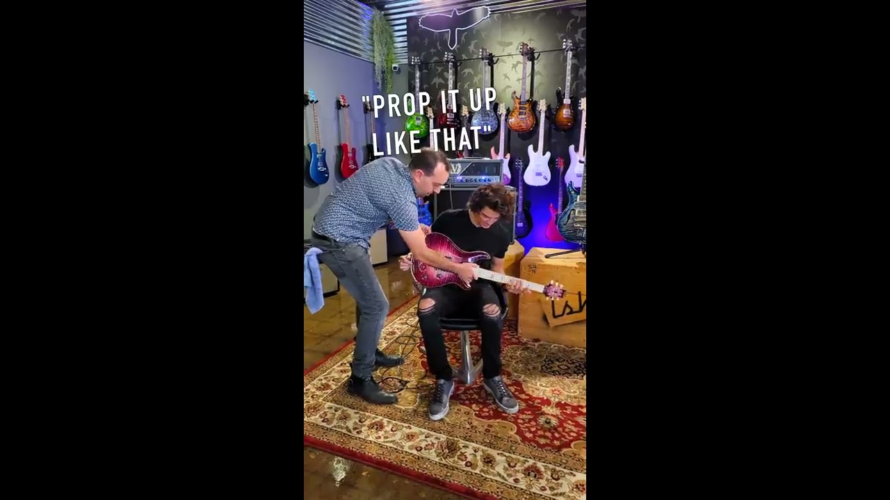 PRETENDING To Play GUITAR For The FIRST TIME 