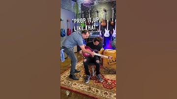 Thumbnail of PRETENDING to play GUITAR for the FIRST TIME😂