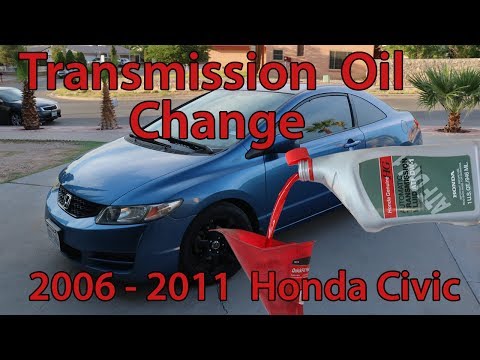 Automatic Transmission Oil Change Honda Civic 2006 - 2011