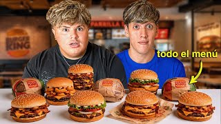 WE TRIED EVERY BURGER AT BURGER KING