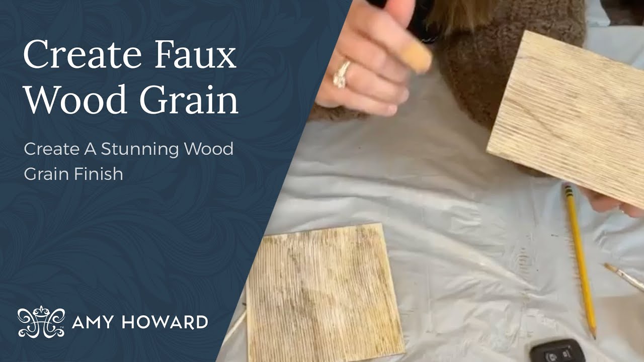 Curated visual reference: Fresh Look at Amy Howard At Home Create A Faux Wood Grain Finish