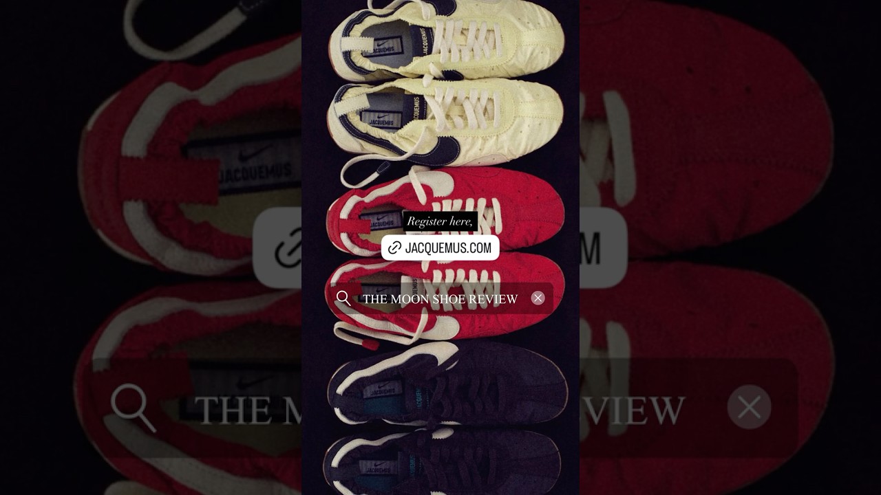 [NIKE x JACQUEMUS] MOON SHOE 언박싱 같이 해보아요🪽 