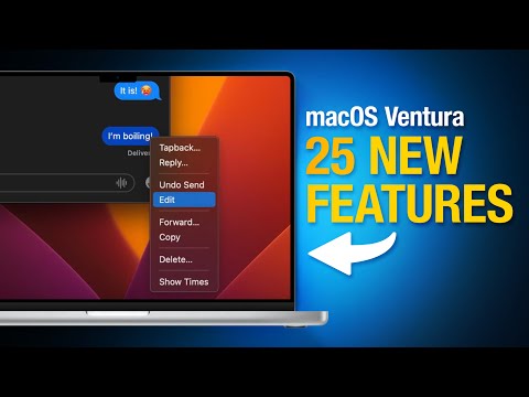 25 macOS Ventura Features You NEED to Know!