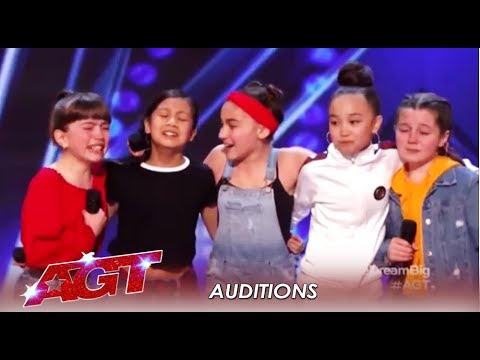 GForce Tiny Cute Girl Group Have BIG Dreams  Americas Got Talent 2019