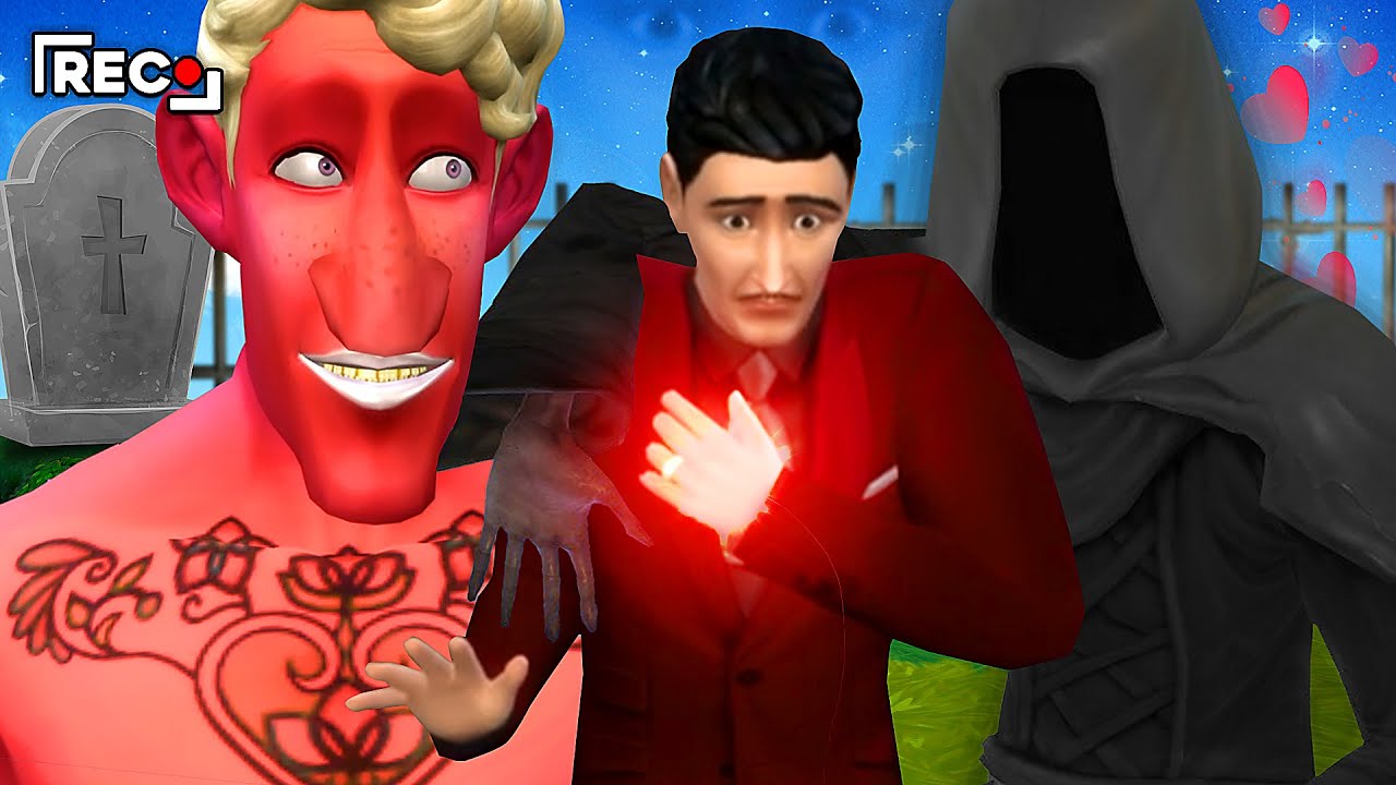 CUPIDO ENAMORA A LA PARCA en Los Sims 4