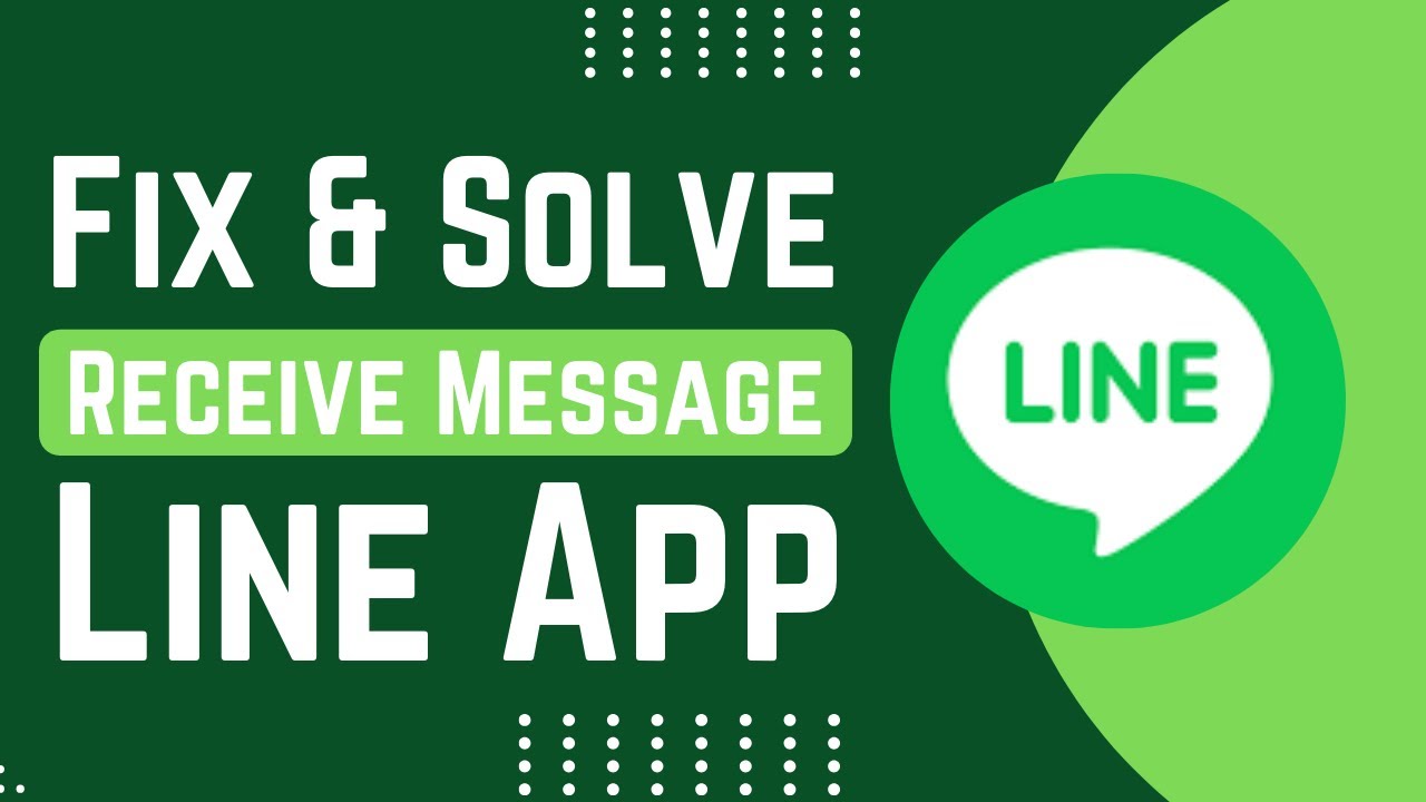 Как исправить и решить проблему с получением сообщений в приложении Line | Простое решение
