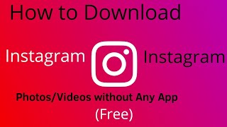 How to download Instagram photos / videos/IGTV  any app (instagram ki photo/video save kare ) screenshot 2