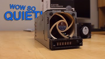 How to Build a Plex Server 2021 [Part 2] Power Supply Fan Replacement