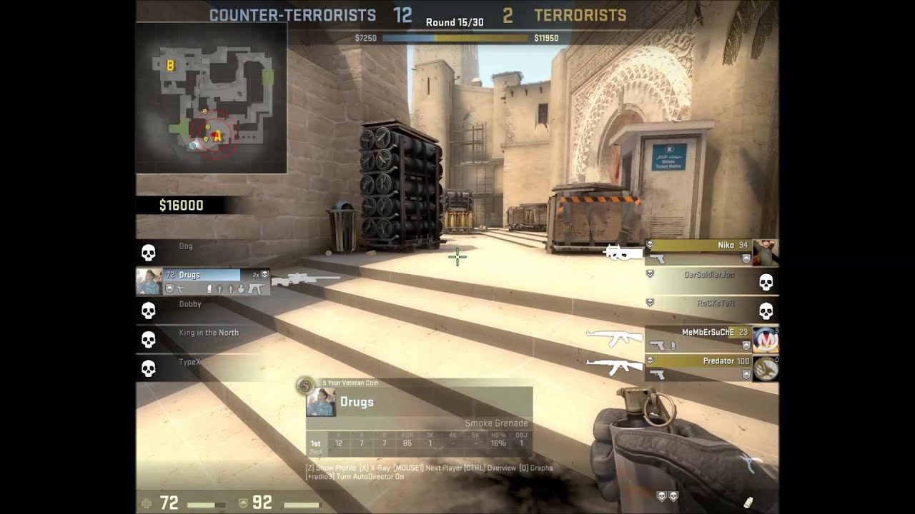 csgo 1v5 ninja defuse clutch