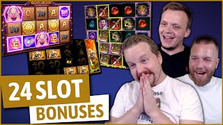Bonus Hunt Opening #28 - 24 Slot Bonuses / €6000 start