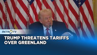Download lagu Trump Threatens Tariffs Over Greenland in Healthcare Speech